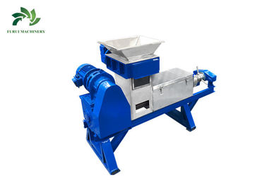 Chiny Niebieski ślimak odwadniający Maszyna do recyklingu odpadów spożywczych 12r / min dostawca