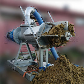 Chiny Maszyna do suszenia gnojowicy Separator ze specjalnym projektem Sliver Color dostawca